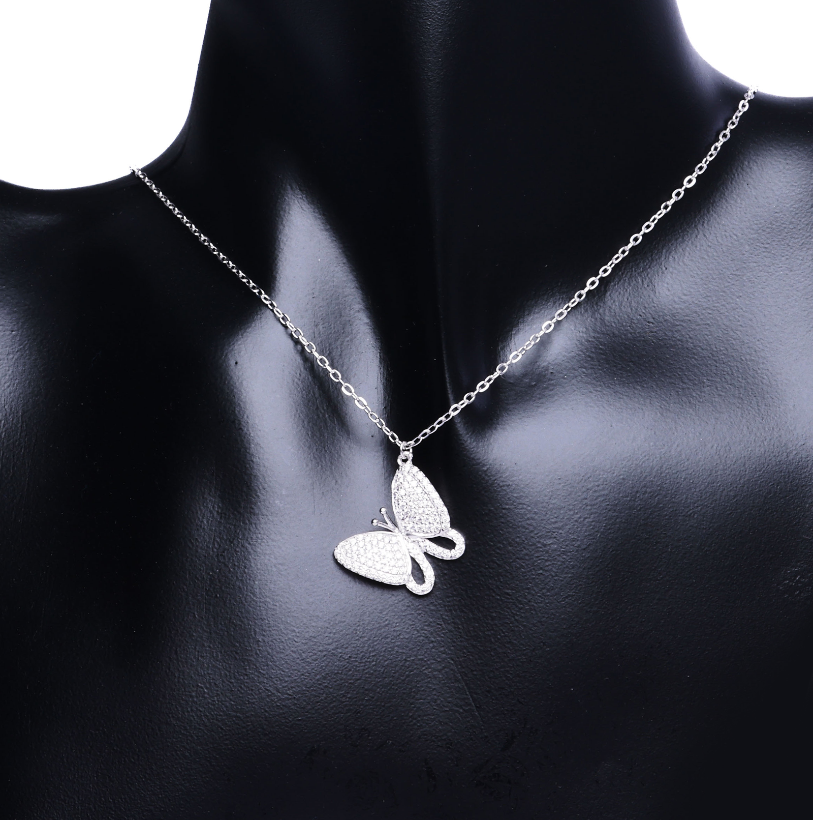 Moonlight Butterfly Necklace