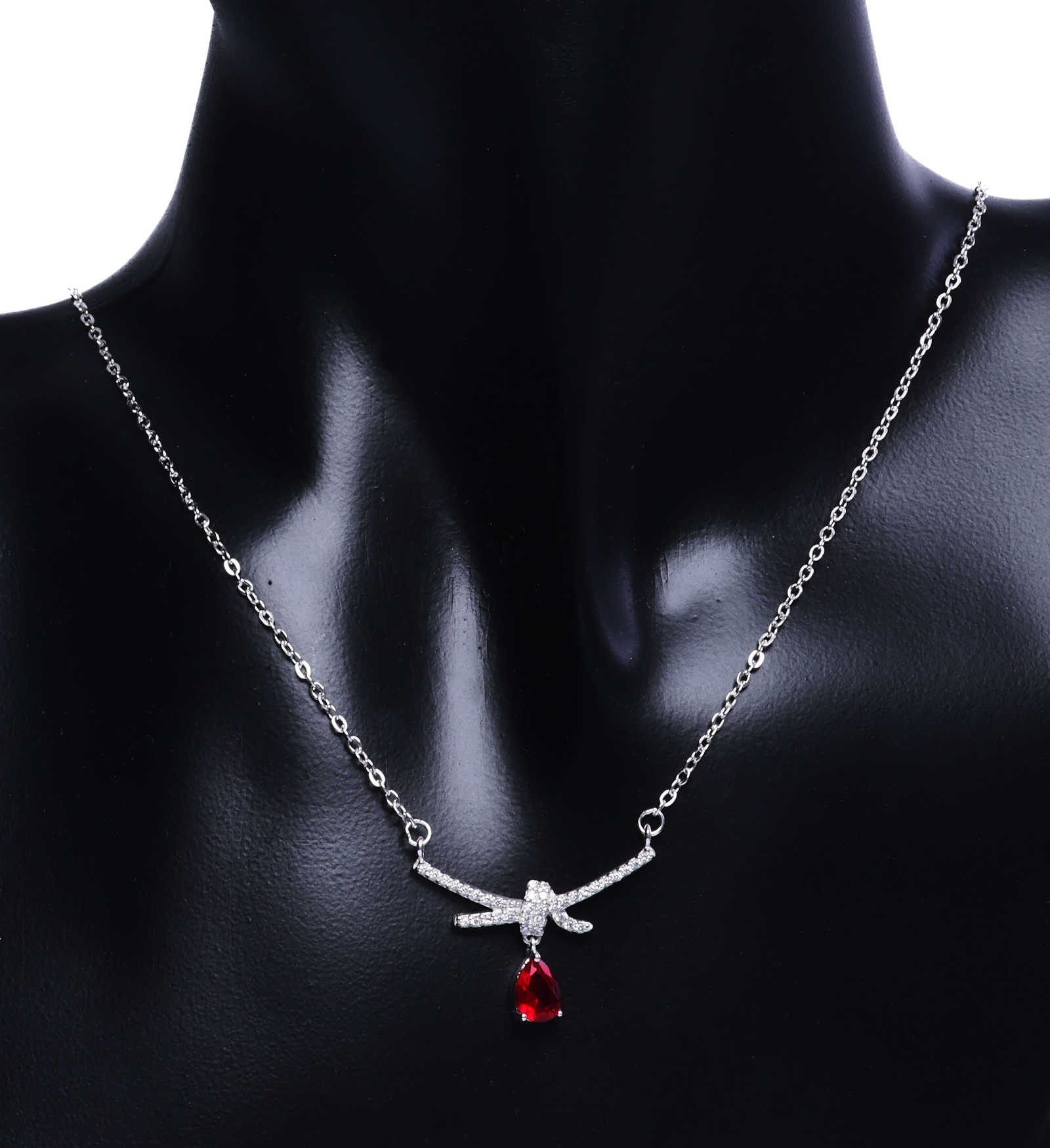 Ruby Kiss Necklace